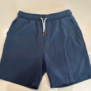Vineyard Vines Blue Athletic Shorts with Elastic Waistband
